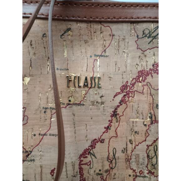 Alviero Martini Cork Atlas Tote Made In Italy - Picture 10 of 10